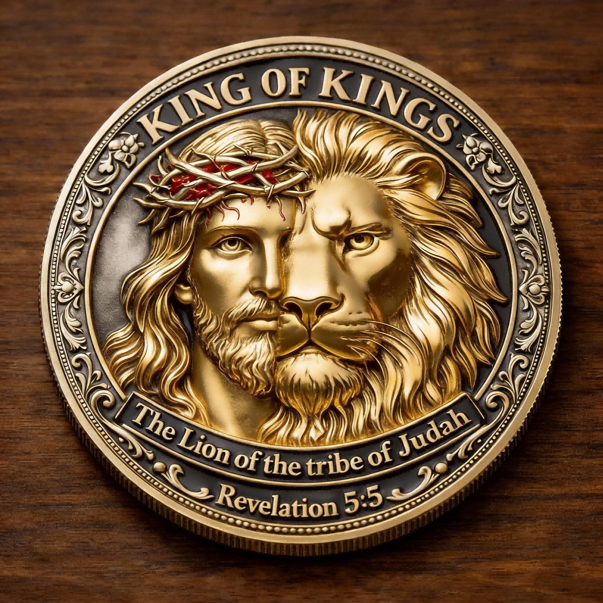 🏆Flash Sale 60% OFF -🦁 KING OF KINGS — The Lion of the Tribe of Judah